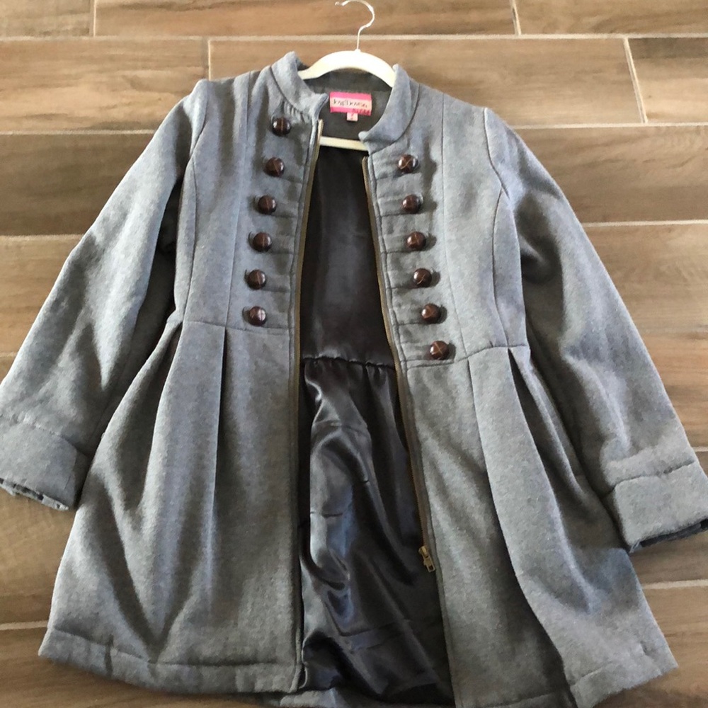Heather grey jacket